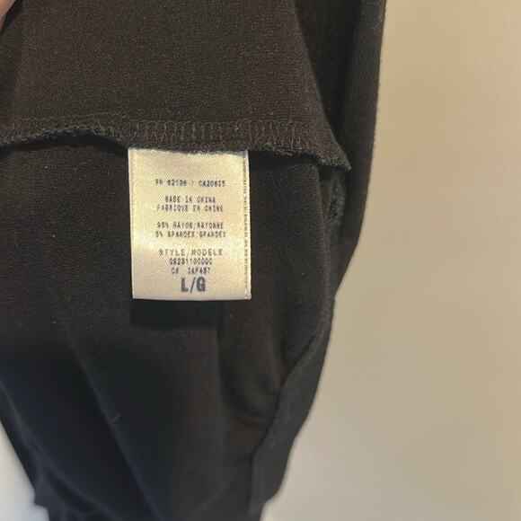 Guess Large Black Lace Crochet Back Boho Sleeveless Tank - Picture 6 of 9